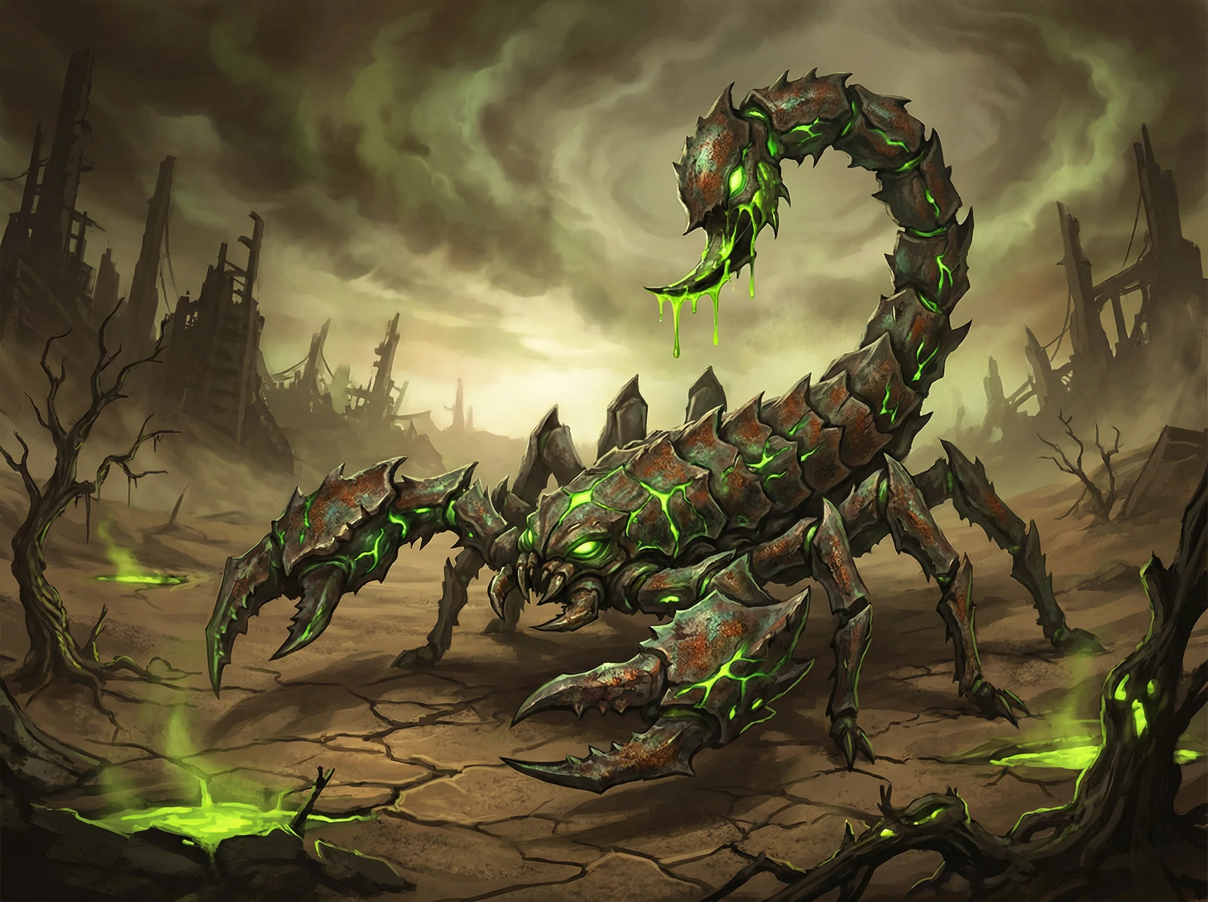 巨型辐射蝎 - 麻将胡了 区域常见变异生物威胁