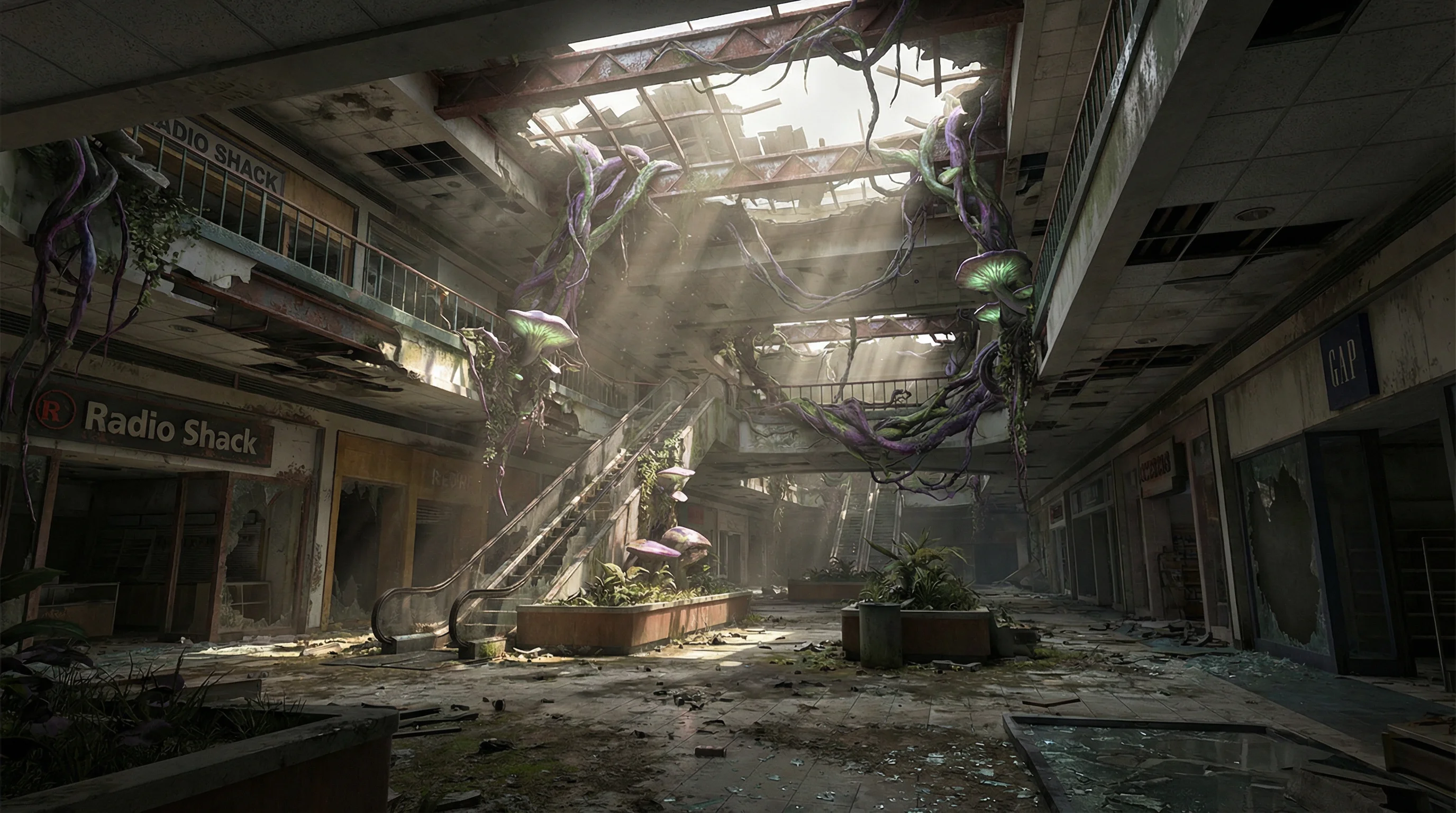 废弃商场探索记录，麻将胡了 拾荒路线